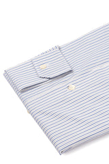 Camicia Righe Popeline Blue e Bianca