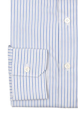 Camicia Righe Popeline Blue e Bianca
