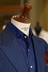 Easy Iron Blue Twill Shirt