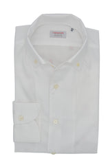 One Piece Button Down White Popeline Shirt
