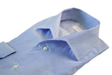 Fine Stripe Popeline Capri Collar Shirt