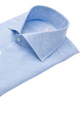Light Azure Linen Shirt