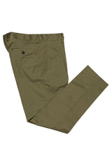 Green Cotton Summer Trousers
