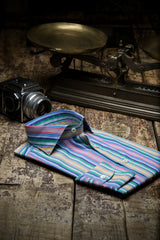 Bold Multi Striped Poplin Shirt Handmade