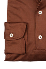 Polo Rust Long Sleeve One Piece Filo di Scozia