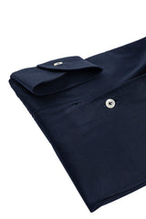 Polo Blue Long Sleeve One Piece Filo di Scozia
