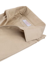 Polo Beige Long Sleeve One Piece Filo di Scozia