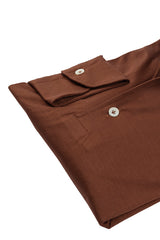 Polo Rust Long Sleeve One Piece Filo di Scozia