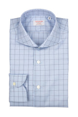 Light blue Prince of Wales windowpane