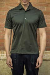 Polo Verde One Piece Filo di Scozia