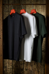 Navy Short Sleeve Interlock T-Shirt