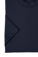 Navy Short Sleeve Interlock T-Shirt