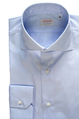 Azure Light Twill Solid Shirt