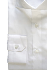 White Light Twill Solid Shirt