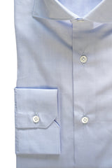 Azure Popeline Solid Shirt
