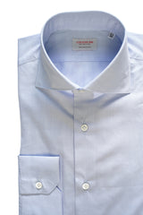 Azure Popeline Solid Shirt