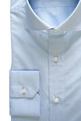 Azure Voile Solid Riva Shirt