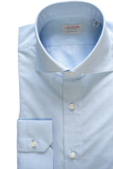 Azure Voile Solid Riva Shirt