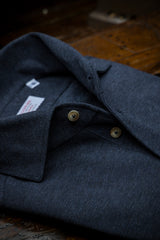 Polo Camicia Jersey Bianca Fatta a Mano