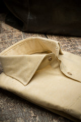 Gstaad — Mustard Thomas Mason Flannel Shirt | Cordone1956