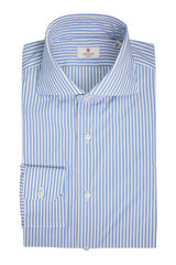 Pop Stripes Azure and White