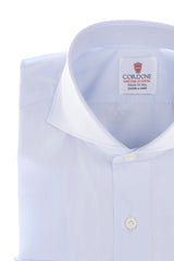 Azure Popeline Shirt Handamade