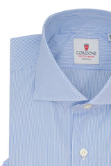 Striped Popeline DJA 200 Azure Shirt