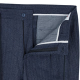 Spina Flannel Blue Trousers