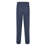 Spina Flannel Blue Trousers