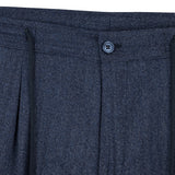 Spina Flannel Blue Trousers