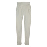 Velvet White sartorial Trousers