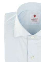 Azure Stretch Popeline Solid Shirt