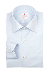 Azure Solid Popeline Shirt Handmade