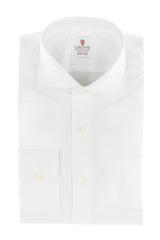 White Popeline Solid Alumo 170/2 Shirt