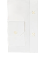 White Popeline Solid Alumo 170/2 Shirt