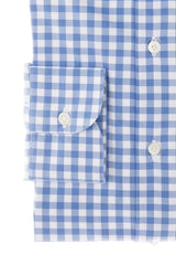 Check Twill Shirt Azure