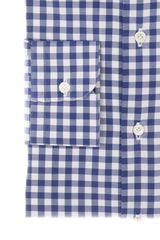 Check Twill Shirt Blue