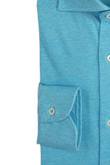 TURQUOISE JERSEY SHIRT
