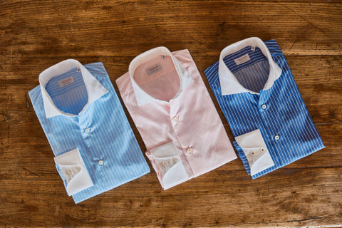 White Collar and Cuff Shirt