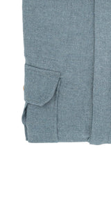 Safari Flannel Overshirt Azure