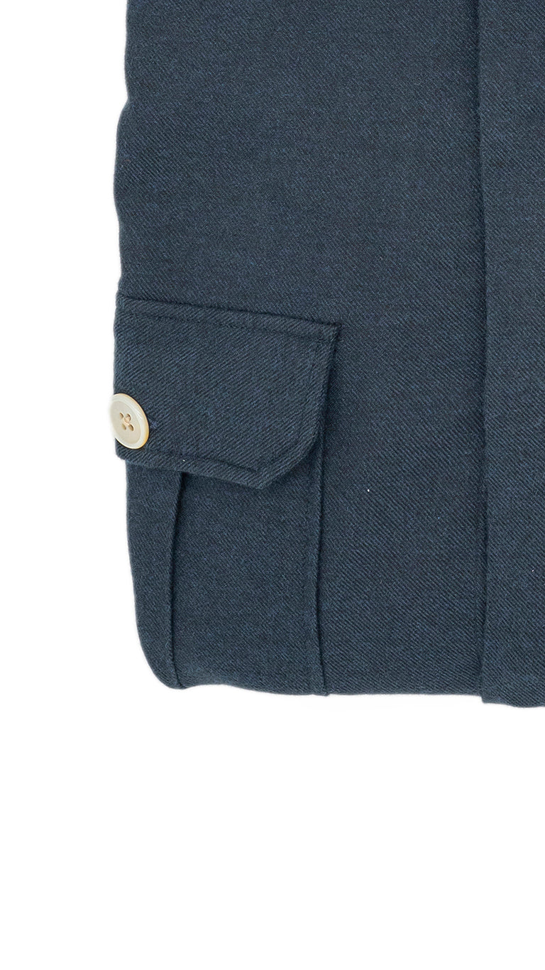 Safari Flannell Overshirt Blue