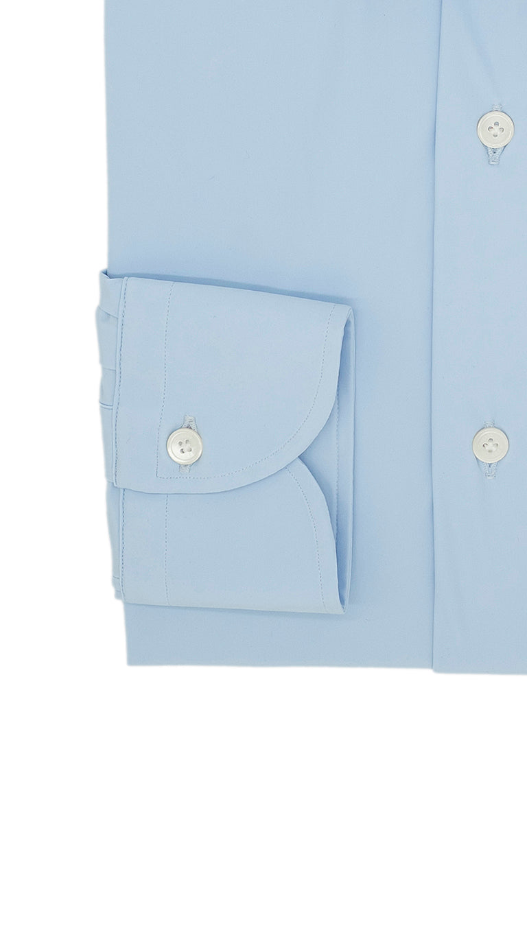 Azure No Iron Techincal Fabrics Shirt