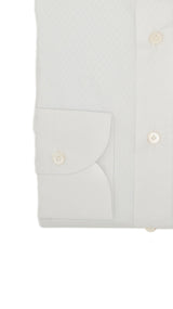 Dobby Shirt White Rhombs