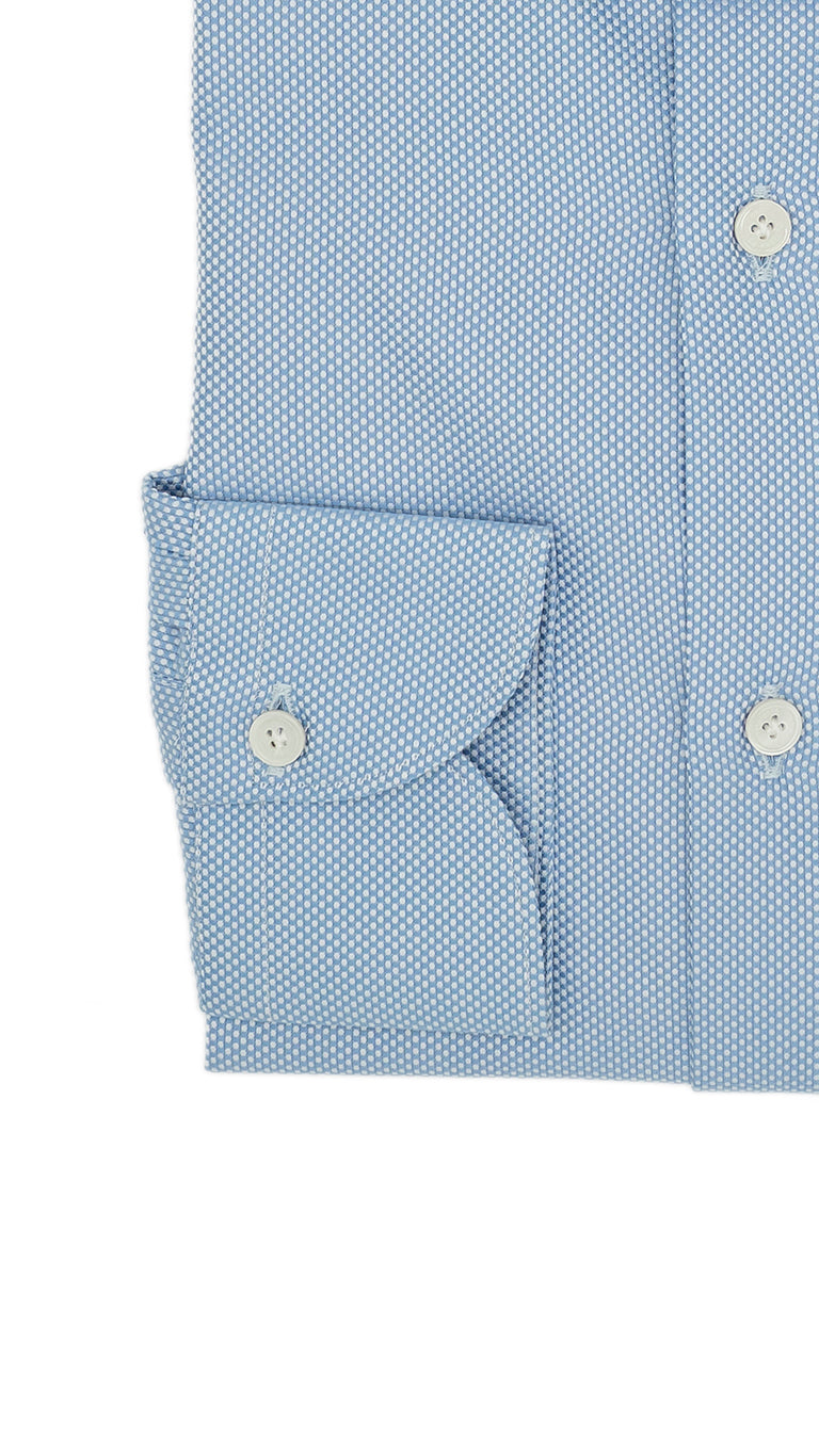 Camicia tinta unita Royalone Azzurro