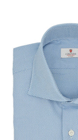Camicia tinta unita Royalone Azzurro
