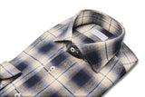 Monte Bianco Shirt - Italian Cotton Flannel  - Handmade in Italy