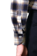 Monte Bianco Shirt - Italian Cotton Flannel  - Handmade in Italy