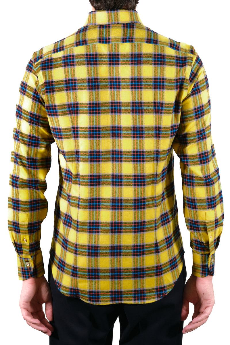 Monte Cervino Shirt - Italian Cotton Flannel  - Handmade in Italy - VIP