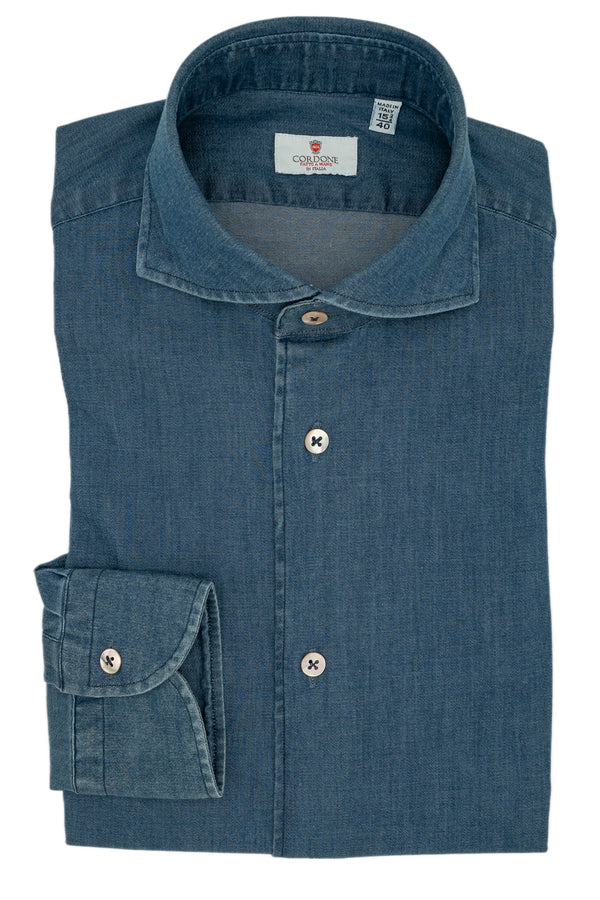 Blue Denim Shirt