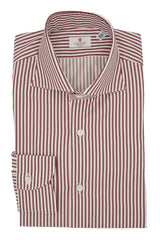 Striped Twill Shirt Red - October Bundle